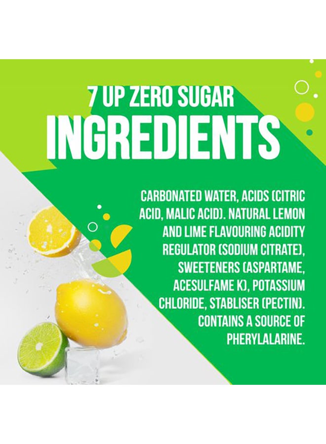 7up Extra Fizz Zero Sugar Can 330ml Pack of 6 - Image 3