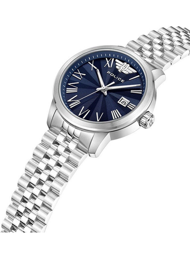 POLICE Men's Analog Round Shape Metal Wrist Watch PEWJH0021303 - 41 Mm  - Image 2