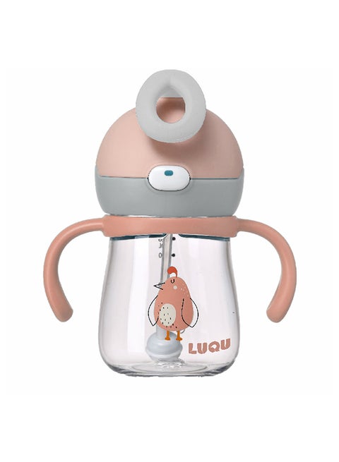 Cartoon Water Sippy Cup With Non-toxic Material, Unique Design, And Anti-colic - 220 ml