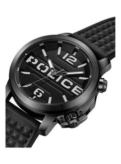 POLICE Men's Analog Round Shape Leather Wrist Watch PEWJD0021701 - 44 Mm  - Image 4
