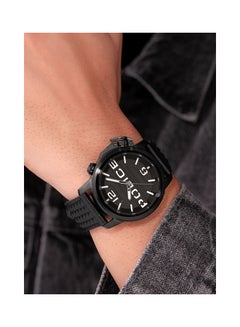 POLICE Men's Analog Round Shape Leather Wrist Watch PEWJD0021701 - 44 Mm  - Image 5