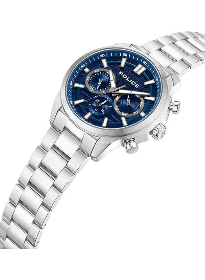 POLICE - Men's Chronograph Round Shape Metal Wrist Watch PEWJK0021004 - 44 Mm - Image 1