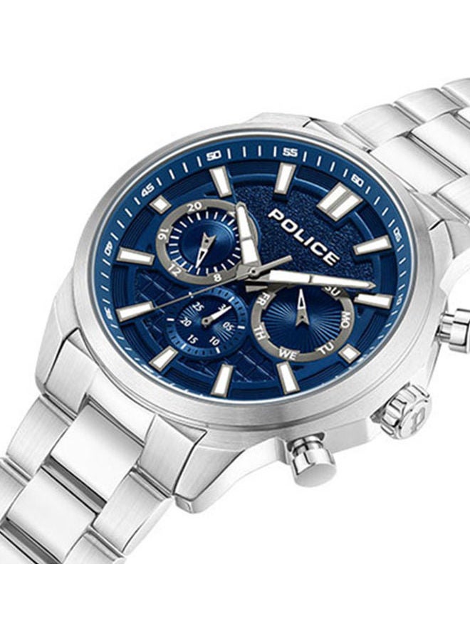 POLICE - Men's Chronograph Round Shape Metal Wrist Watch PEWJK0021004 - 44 Mm - Image 1