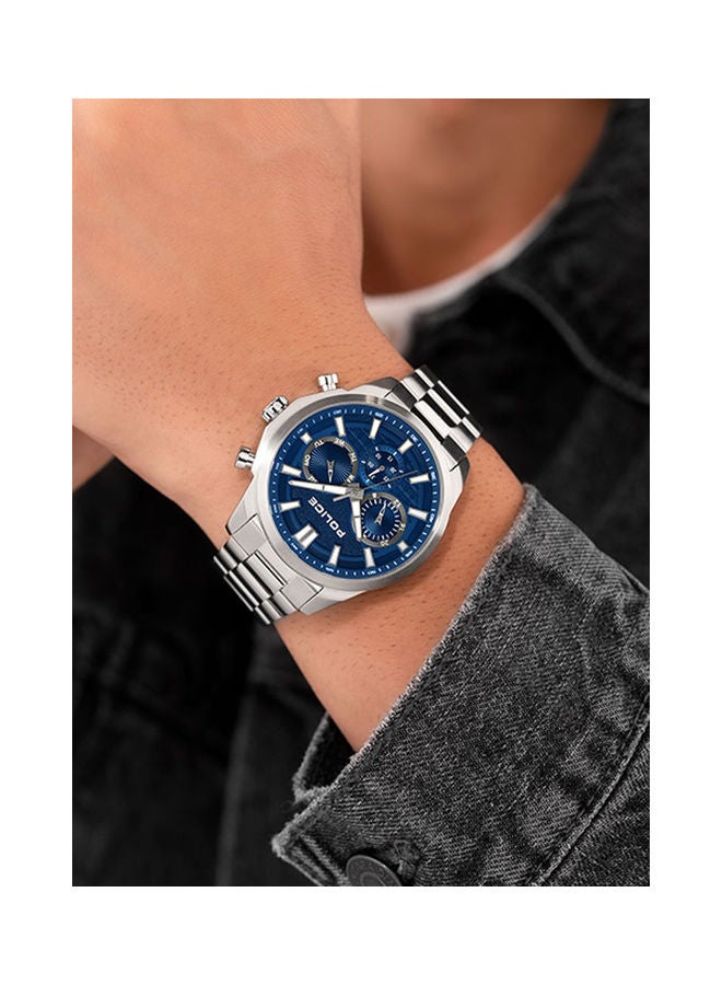 POLICE - Men's Chronograph Round Shape Metal Wrist Watch PEWJK0021004 - 44 Mm - Image 1