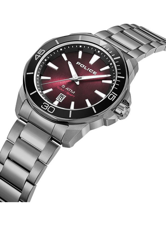 POLICE - Men's Analog Round Shape Metal Wrist Watch PEWJH0021403 - 43 Mm - Image 1