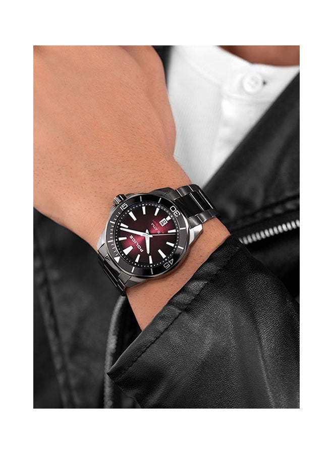 POLICE - Men's Analog Round Shape Metal Wrist Watch PEWJH0021403 - 43 Mm - Image 1