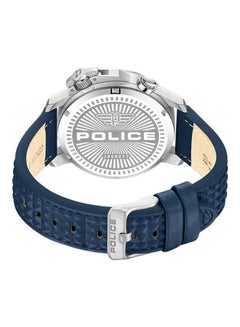 POLICE Men's Analog Round Shape Leather Wrist Watch PEWJD0021702 - 44 Mm  - Image 3