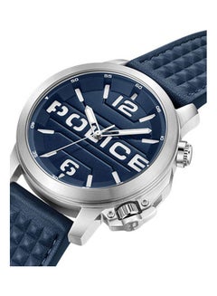 POLICE Men's Analog Round Shape Leather Wrist Watch PEWJD0021702 - 44 Mm  - Image 4