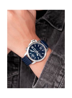 POLICE Men's Analog Round Shape Leather Wrist Watch PEWJD0021702 - 44 Mm  - Image 5