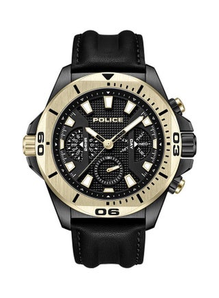 Men's Chronograph Round Shape Leather Wrist Watch PEWJF0022501 - 46 Mm - v1691128946/N53425818A_1