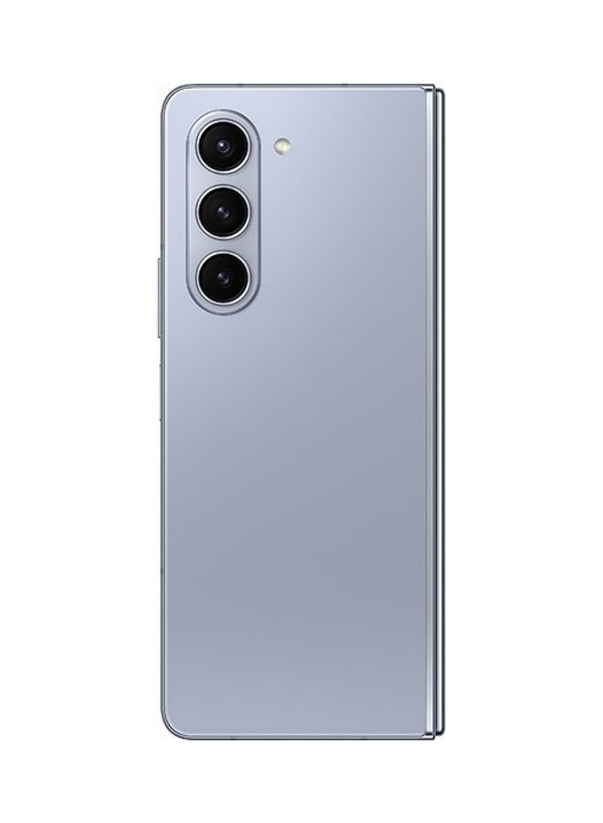Samsung - Galaxy Z Fold5 Folding Phone, Android Smartphone, 12GB RAM, 512GB Storage, Extended Battery Life, High Resolution Camera, Icy Blue - Image 1