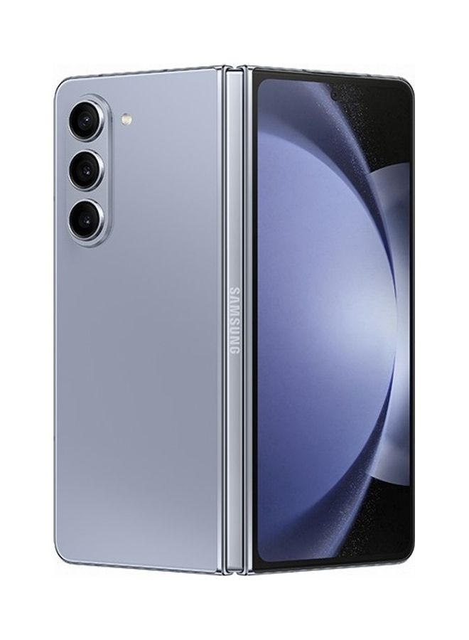 Samsung - Galaxy Z Fold5 Folding Phone, Android Smartphone, 12GB RAM, 512GB Storage, Extended Battery Life, High Resolution Camera, Icy Blue - Image 1
