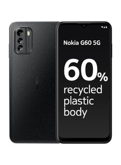 G60 Dual Sim Pure Black 6GB RAM 128GB 5G - Middle East Version
