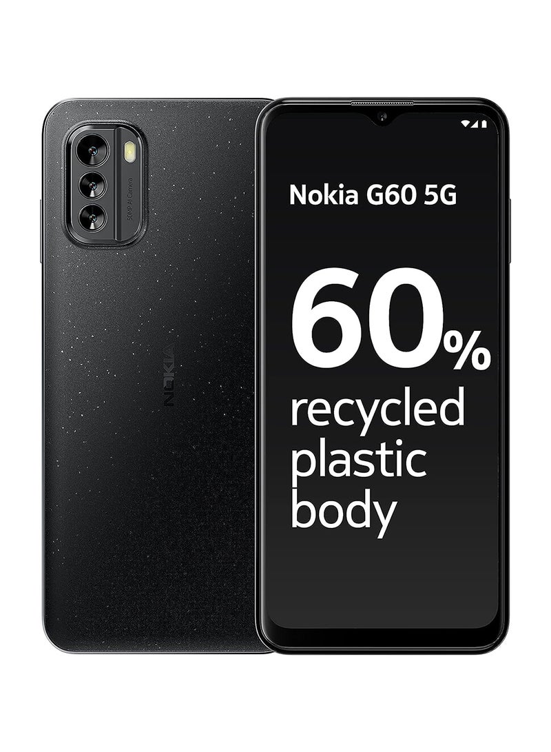 NOKIA - G60 Dual Sim Pure Black 6GB RAM 128GB 5G - Middle East Version - Image 1