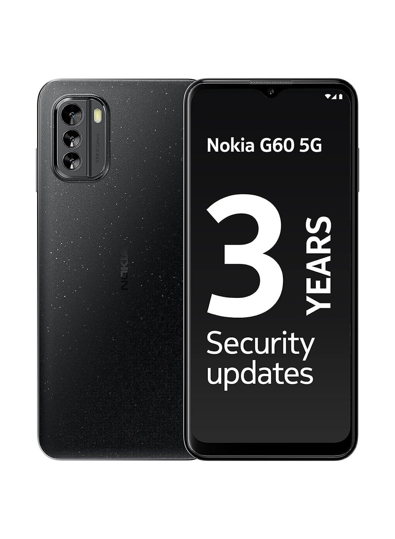 NOKIA - G60 Dual Sim Pure Black 6GB RAM 128GB 5G - Middle East Version - Image 1