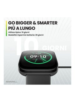Amazfit Bip 5 Smart Watch Ultra Large Screen, Bluetooth Calling, Alexa Built-In, GPS Tracking, 10-Day Long Battery Life, Health Fitness Tracker With Heart Rate, Blood Oxygen Monitoring Black  - Image 5