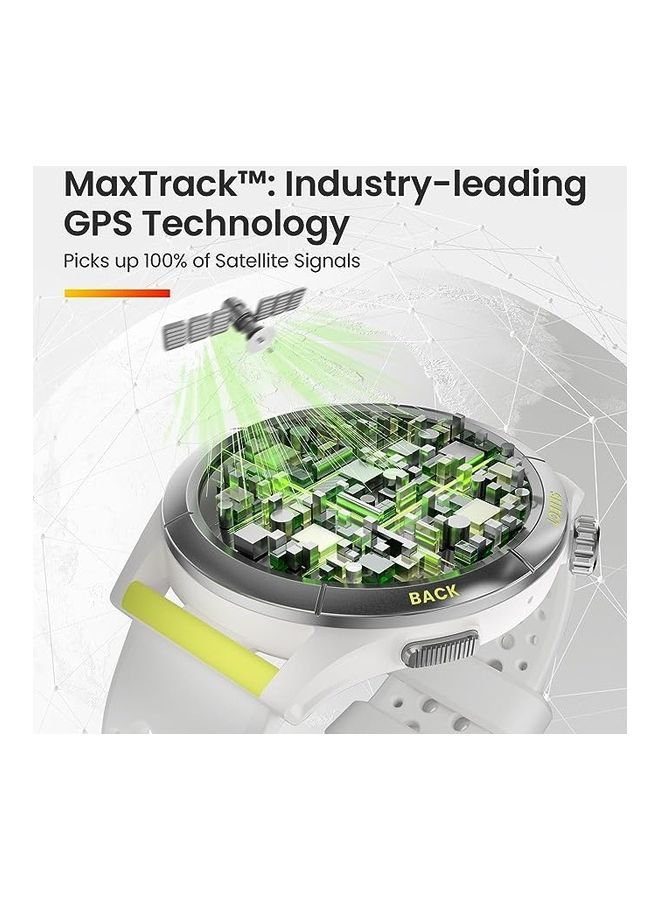 أمازفيت ساعة Cheetah الذكية مع نظام تحديد المواقع العالمي (GPS)، ومتتبع اللياقة البدنية، والموسيقى، ومعدل ضربات القلب، ومراقبة النوم، وأليكسا مدمج، وعمر بطارية يصل إلى 14 يومًا+ للتمرينات، والجري، والماراثون، والرياضة  - Image 2