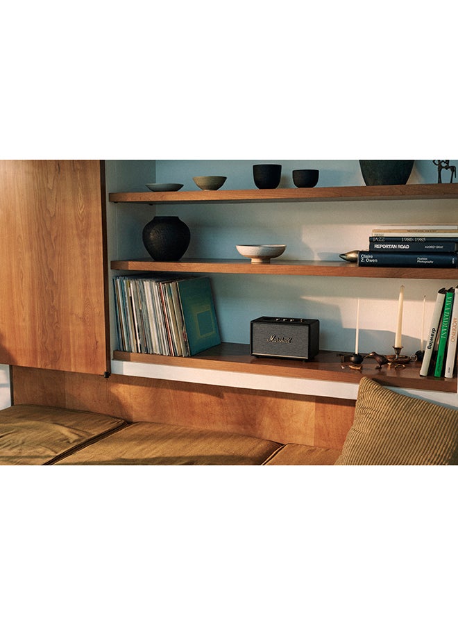 Marshall - Acton III 60W Premium Home Wireless Speaker With Bluetooth 5.2 And Multiple Inputs - Enjoy signature Marshall Sound Black - Image 1
