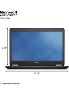 ديل Latitude E7470 Touchscreen Ultrabook With-14.1-Inch Display, Core i7-6600U Processor/16GB RAM/512GB SSD/Integrated Graphics/Windows 10 Pro English Black  - Image 4