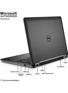 ديل Latitude E7470 Touchscreen Ultrabook With-14.1-Inch Display, Core i7-6600U Processor/16GB RAM/512GB SSD/Integrated Graphics/Windows 10 Pro English Black  - Image 5
