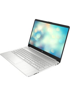 HP 15S (Upgraded Version) Laptop With 15.6-Inch Display, Core-i7 1255U Processor/8GB RAM/512GB SSD/Windows 11 With Delta Backpack 15.6-Inch Y4A67LA + Wireless Mouse English Silver  - Image 3