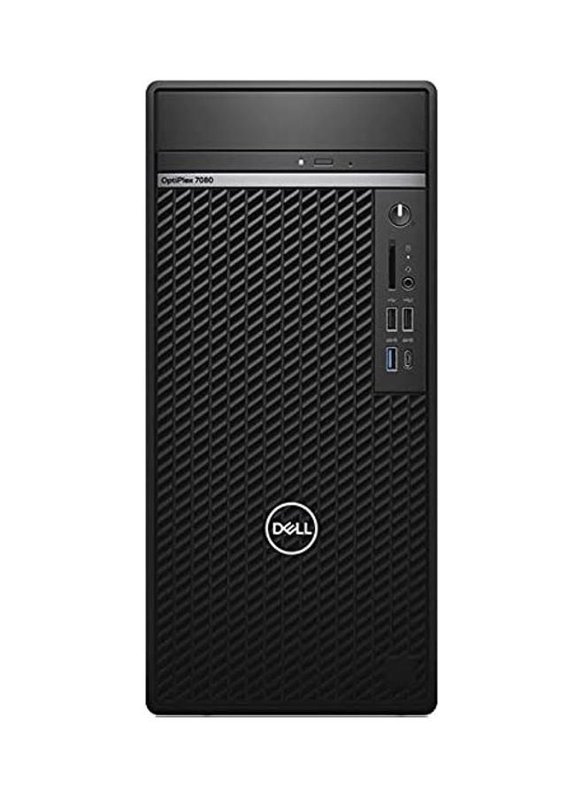 DELL 7080 Tower Desktop PC, Core i7-10700 Processor/32GB RAM/1TB HDD + 240GB SSD/4GB Dedicated Graphic Card/Windows 10 Pro Black 