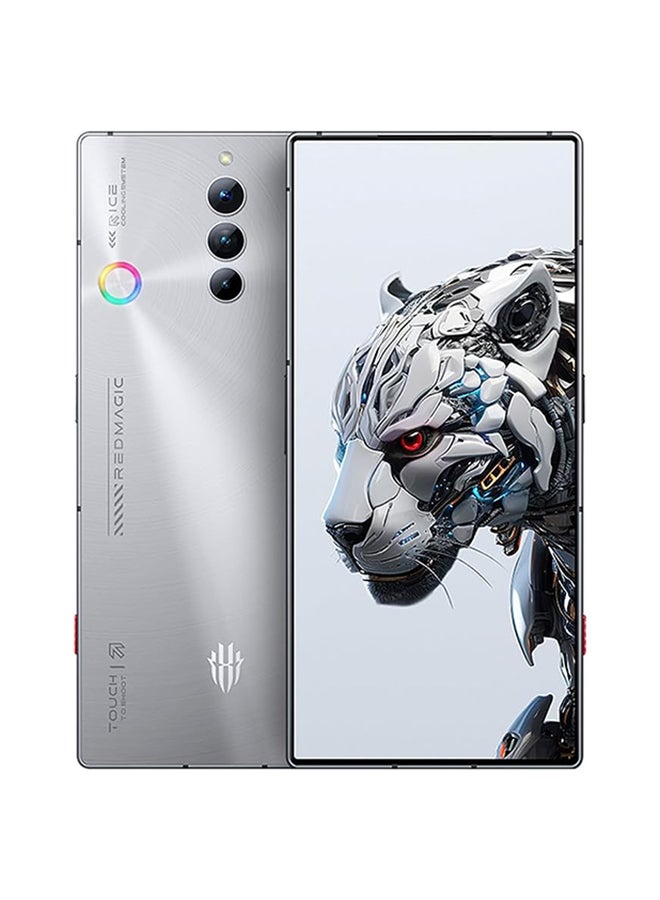 ريد ماجيك نوبيا ريد ماجيك 8S برو ثنائي الشريحة، بلاتينيوم، 16 جيجابايت، 512 جيجابايت، 5G - الإصدار العالمي - Image 1