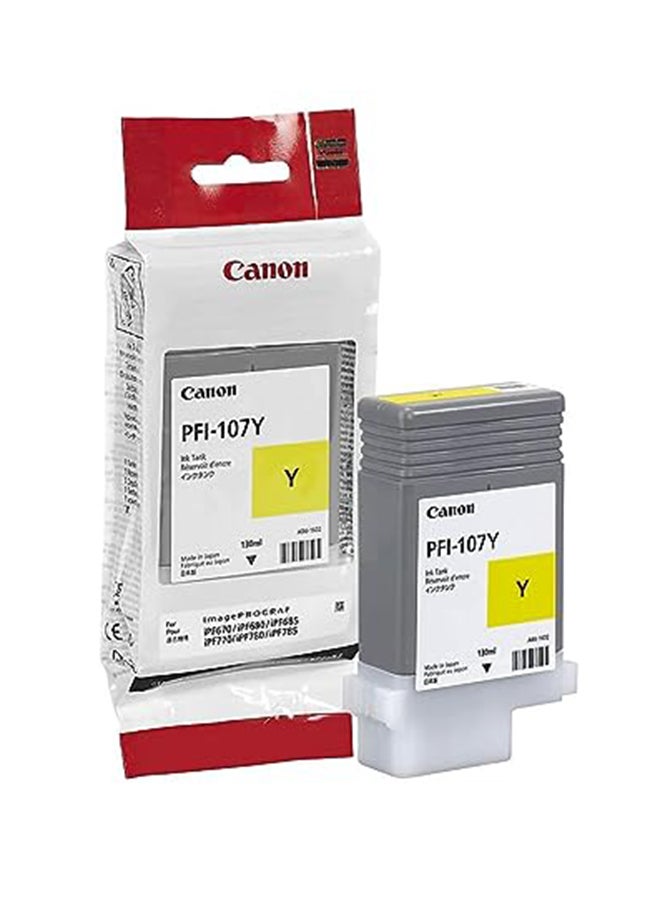 Canon Ink Cartridge PFI-107Y Yellow - Image 2