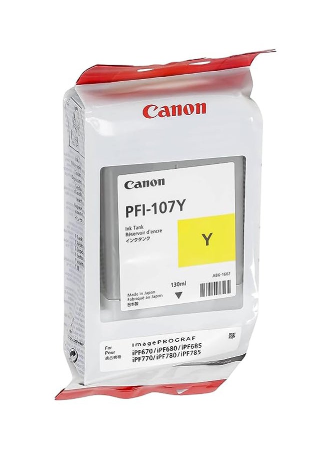 Canon Ink Cartridge PFI-107Y Yellow - Image 3