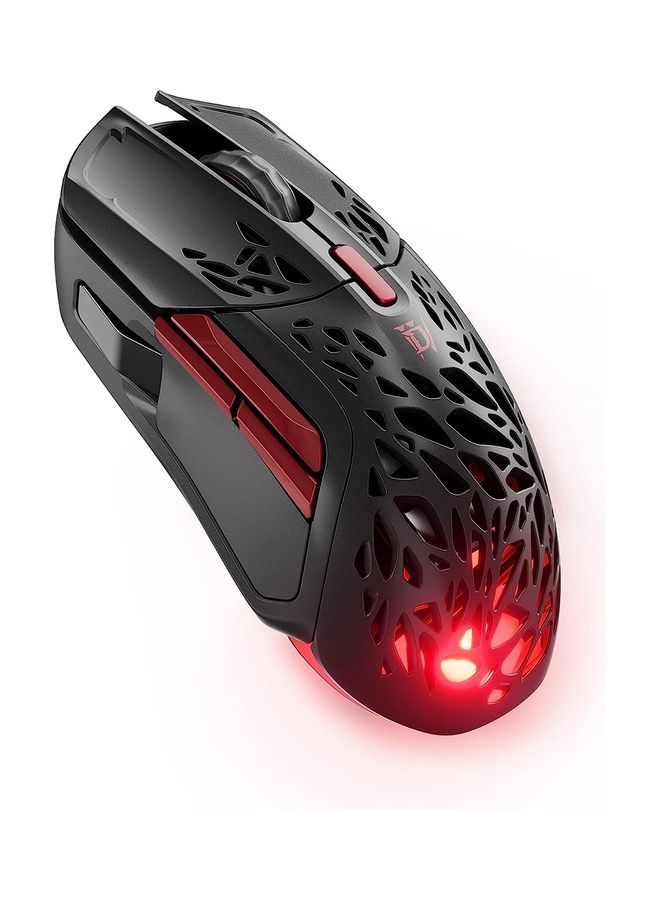 ستيل سيريز SteelSeries Aerox 5 Wireless - إصدار Diablo IV - ماوس ألعاب خفيف الوزن 76 جرامًا - 18000 CPI - مستشعر TrueMove Air البصري - مقاوم للماء - عمر بطارية يزيد عن 180 ساعة - عنصر مجاني داخل اللعبة - جهاز الكمبيوتر/جهاز MAC  - Image 1