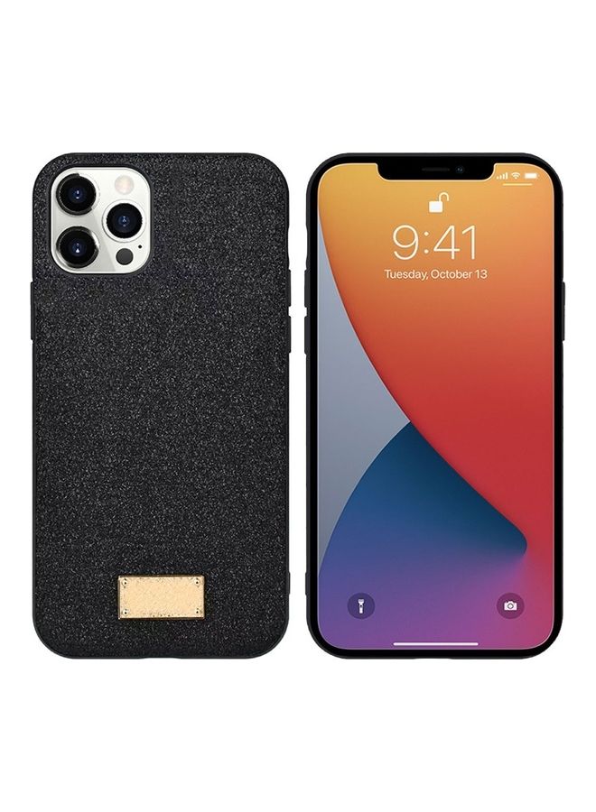 MARGOUN Luxury Fashion Girl Shining Bling Glitter Sequin Mobile Phone Case Black - Image 2