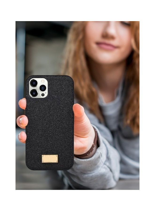 MARGOUN Luxury Fashion Girl Shining Bling Glitter Sequin Mobile Phone Case Black - Image 4