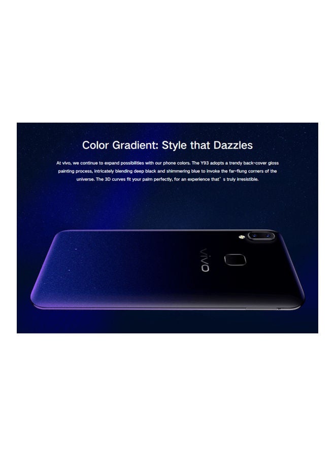 Y93 Dual SIM Starry Black 6GB RAM 128GB 4G LTE-International Version
