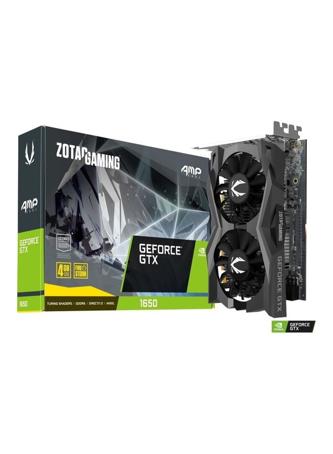 ZOTAC - Gaming GeForce GTX 1650 AMP Core GDDR6 Black Graphic Card Black - Image 1