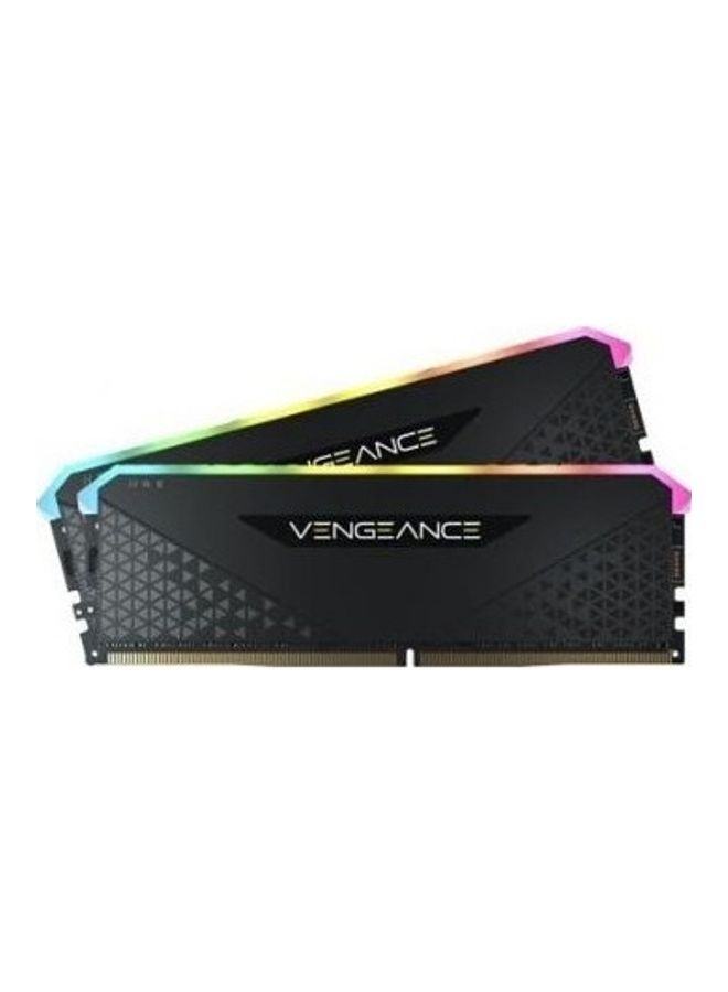 CORSAIR Vengeance RGB RS 16GB (2 x 8GB) DDR4 Desktop Memory, DRAM, 3600MHz, C18, Memory Kit | CMG16GX4M2D3600C18 Black  - Image 2