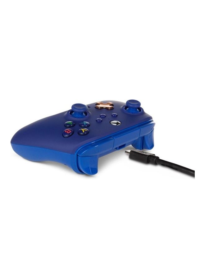 PowerA Enhanced Wired Controller for Xbox Series X|S – Midnight Blue