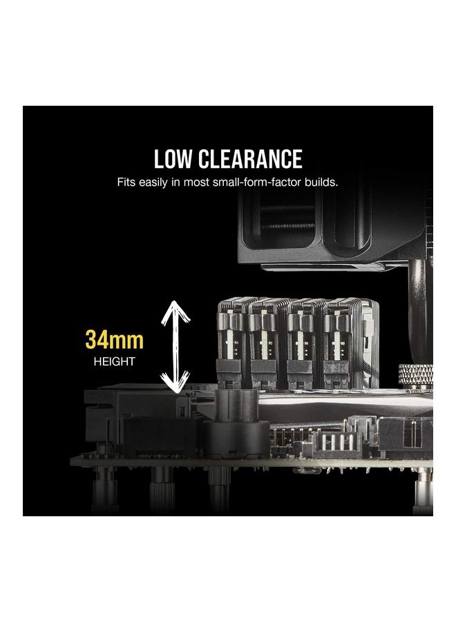 CORSAIR Vengeance LPX 32GB 2 x 16GB DDR4 3600 PC4-28800 C18 1.35V Desktop Memory - Black  - Image 4