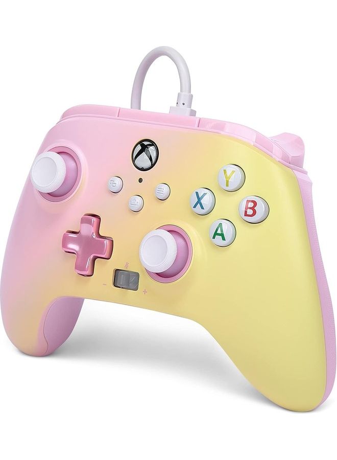 PowerA Enhanced Wired Controller for Xbox Series X|S – Pink Lemonade - Image 2
