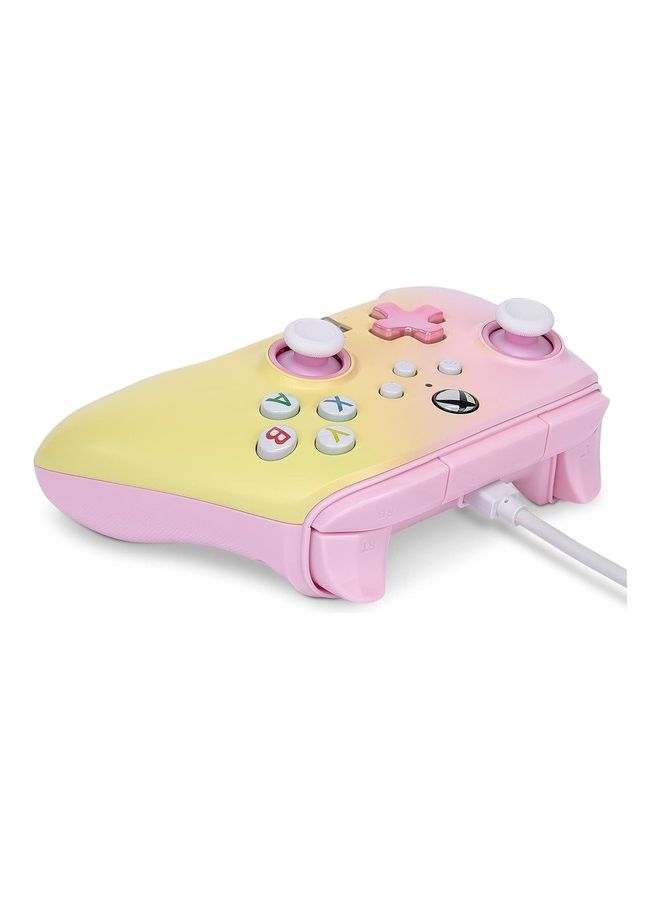 PowerA Enhanced Wired Controller for Xbox Series X|S – Pink Lemonade - Image 3