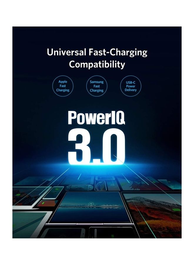 آنكر - شاحن سيارة USB C، محول سيارة PowerIQ 3.0 من النوع C بقدرة 40 وات، PowerDrive III Duo مع توصيل الطاقة لأجهزة iPhone 14 13 12 11 X XS Pro Max mini وGalaxy S22/S20/S10 وPixel وiPad/iPad mini والمزيد - Image 1