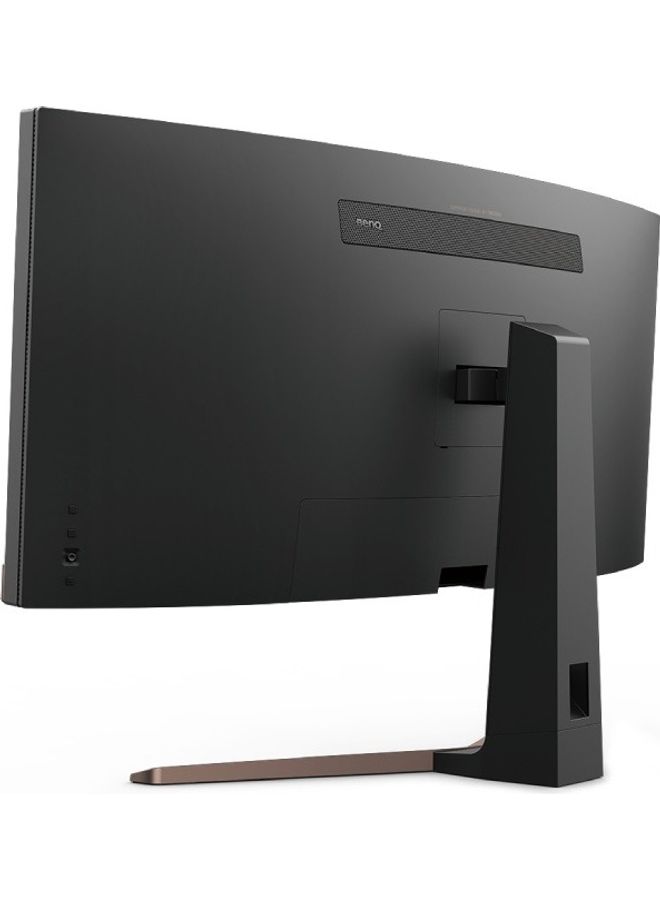 BenQ - 38 inch Curved Monitor, WQHD+ IPS Display, 60Hz Refresh Rate, 4ms (GtG) Response Time, Super Resolution, HDRi, Flicker-Free Technology, Eye Reminder, Built-in Speaker | EW3880R Black - Image 1