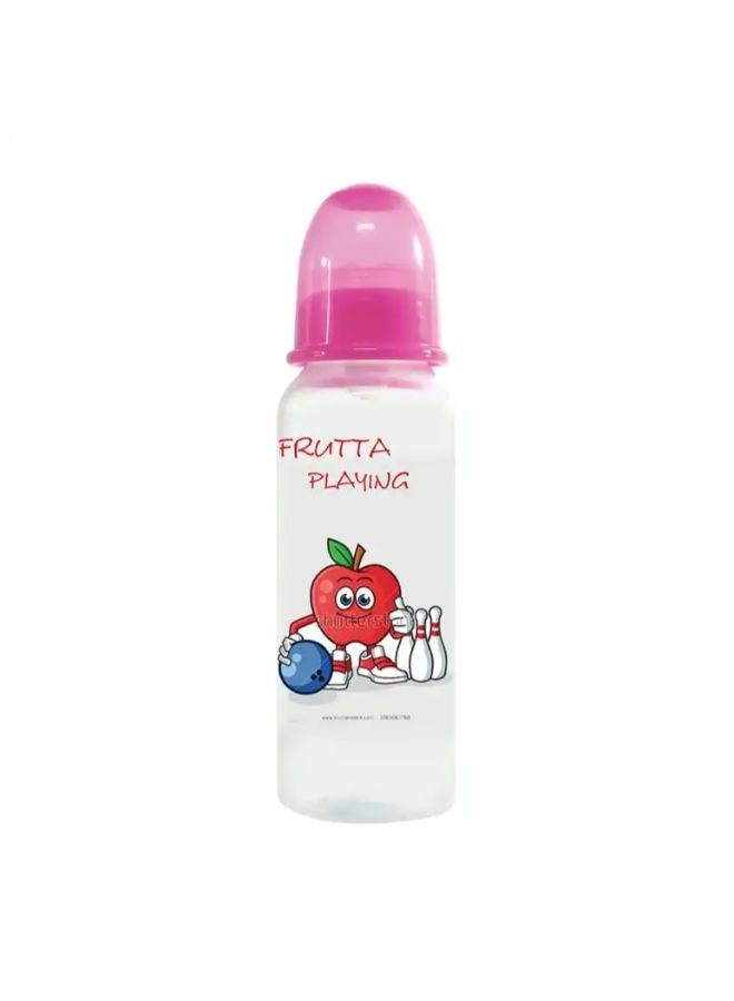 Plastic Feeding Bottle 240ml - Assorted