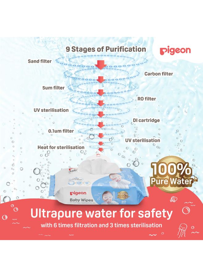 بيجون عبوة مناديل مبللة للأطفال مكونة من 82 قطعة - Image 5