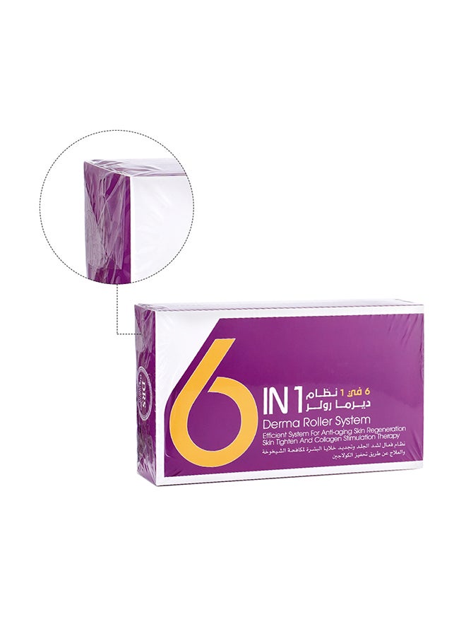 6 In 1 Daily Routine Tool For Hair And Skin Care White/Purple