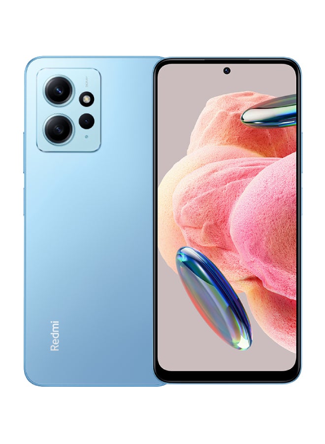 Xiaomi - Redmi Note 12 Dual SIM Ice Blue 8GB RAM 256GB 4G - Global Version - Image 1