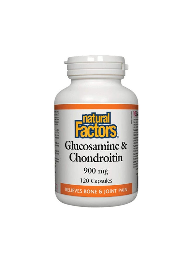 natural Factors 120 Capsules Glucosamine And Chondroitin Sulfates