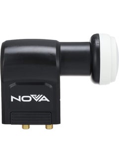 NOVA Ku- Band Universal Twin Lnb Ultra N-202 Black  - Image 1