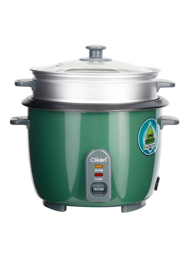 Clikon Rice Cooker With Streamer 1.8 L 700.0 W CK2127-N Green  - Image 1