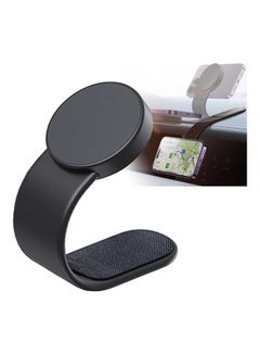 Baseus C02 Pro Magnetic Wireless Phone Holder 15W Magsafe Car Mount Phone Holder Compatible With Iphone 14/13/12 Tesla Car Bendable Memory Titanium Alloy For All Dashboard And Center Console Black  - Image 1