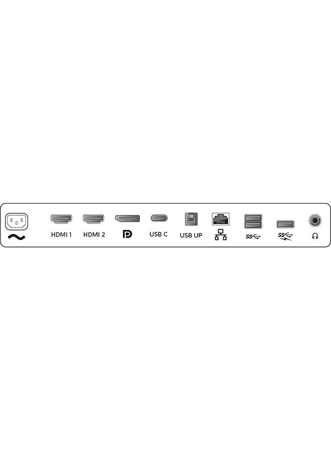 Brilliance 49-Inch SuperWide Curved Monitor, Dual QHD 5120x1440 32:9, USB-C Connectivity And Built-In KVM Switch, Pop-Up Webcam, Height Adjustable, LightSensor Black